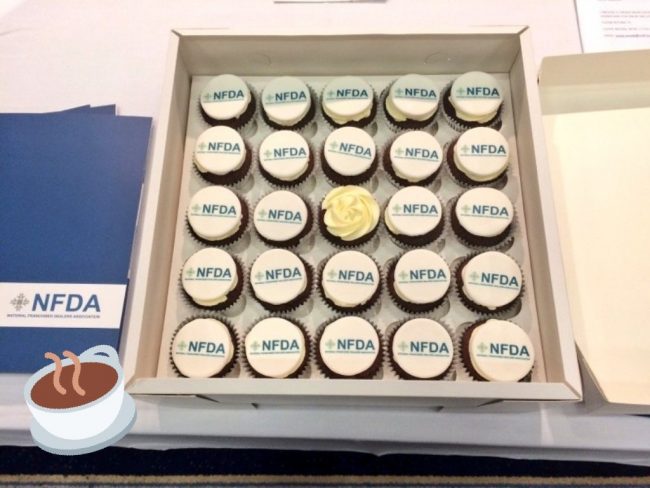 Corporate and Logo Cupcakes